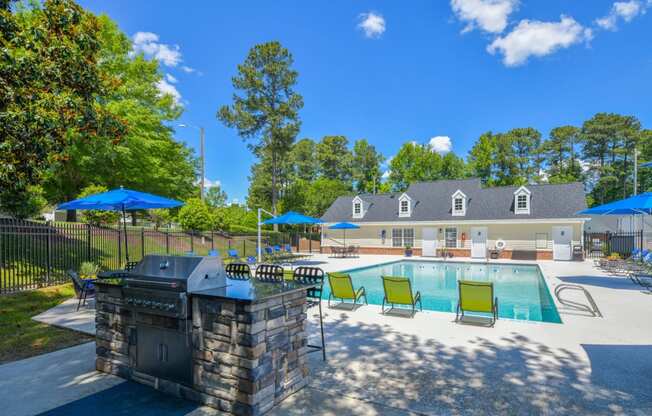 Fairgate Apartments Raleigh pool 1