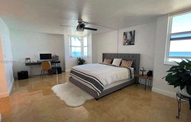 Beautiful 2-Bedroom, 2-Bathroom Apartment with Direct Ocean Views.