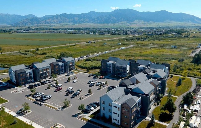 Aerial View Of Property at West Village at Four Points, Bozeman, MT, 59718
