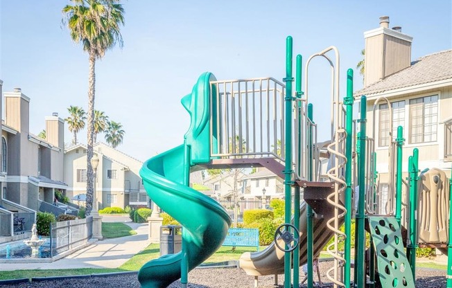Playground at Heron Pointe Apartments & Townhomes, Fresno, CA