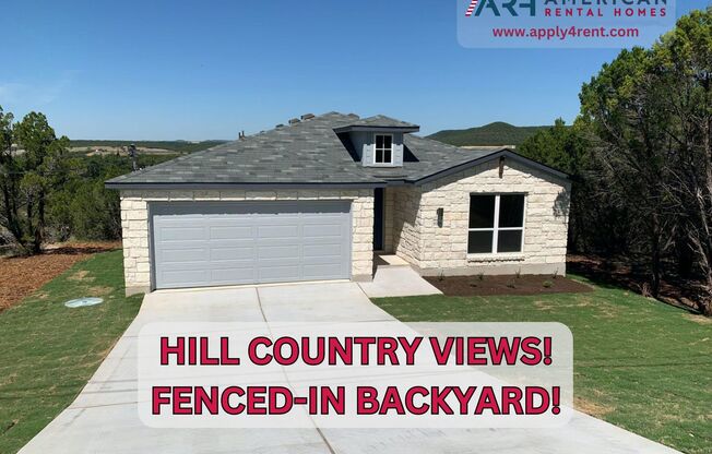 3 BR/2 BA - 1554 SF Home in LAGO VISTA!!!
