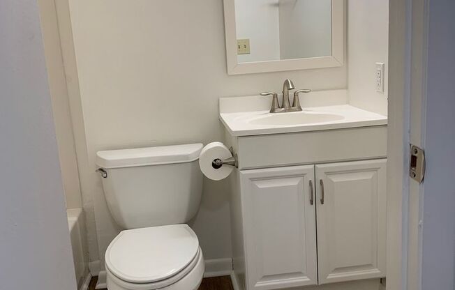 2 Bedroom 1.5 Bath Townhouse