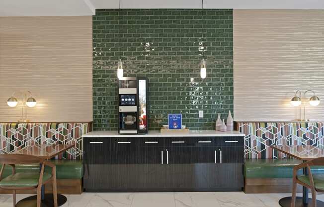 Coffee Bar at Nuvelo at Parkside Apartments