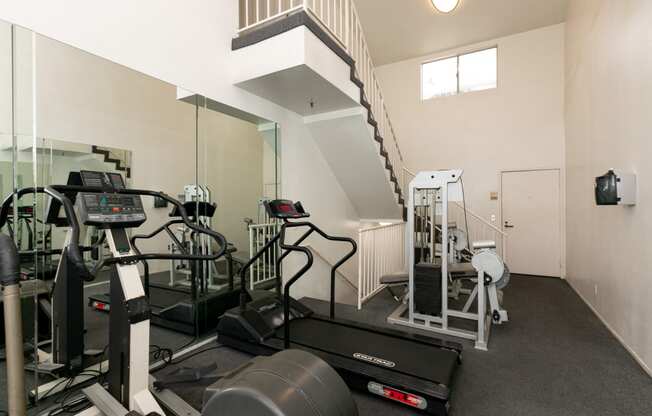 Apartment Building in Los Angeles Gym