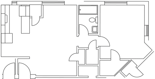 1 bed, 1 bath, 677 sqft, $1,556