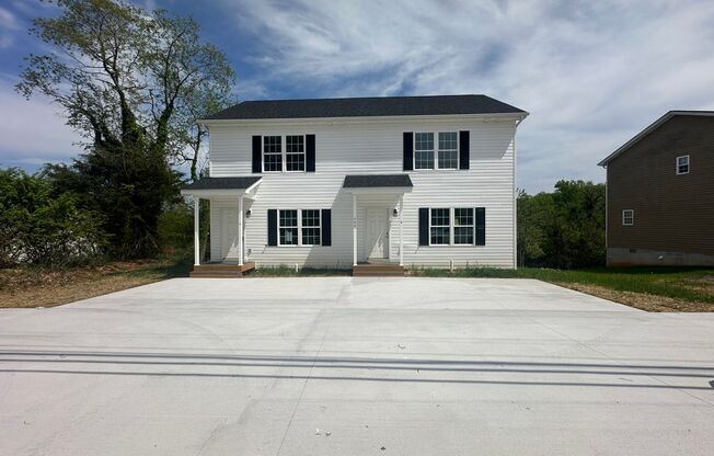 New construction in town of Bedford! Three bed, 2.5 bath