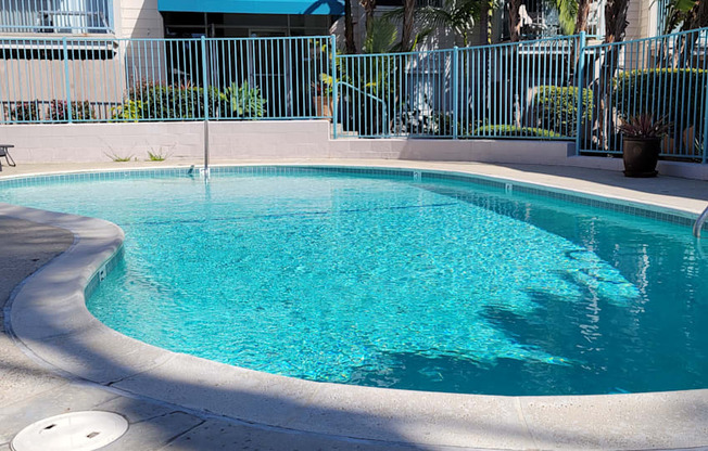 La Mesa Village apartment's swimming pool.