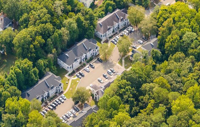 Aerial View at Willow Bend Apartments, Durham, NC, 27707