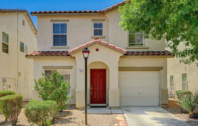Quaint two-story home in a gated Las Vegas community!