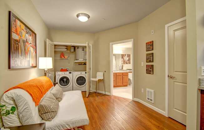 The Artiste Living Room Apartments in Shoreline, WA