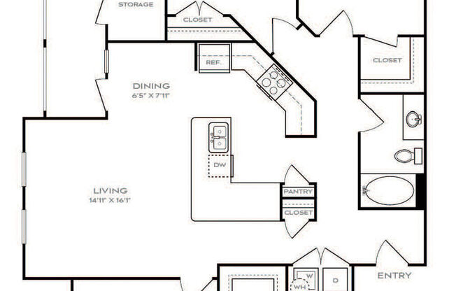 3 beds, 2 baths, 1,326 sqft, $2,257