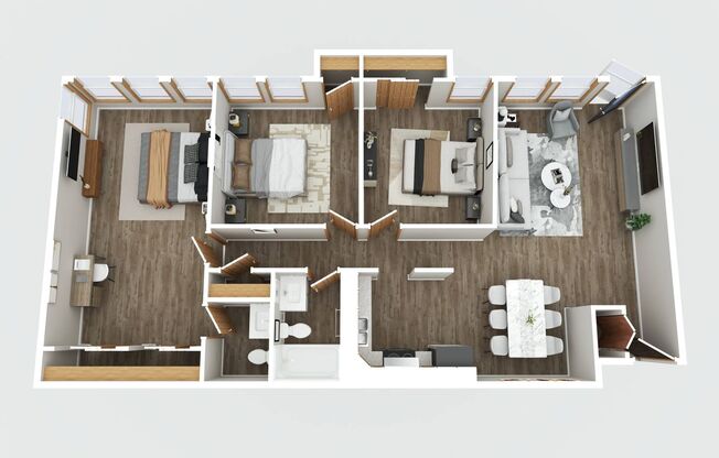 3 beds, 1.5 baths, 1,100 sqft, $1,199, Unit 247-302