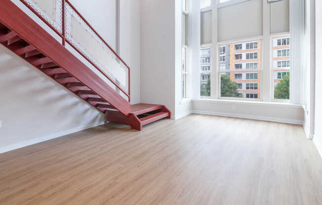 Living Room with Hard Surface Flooring