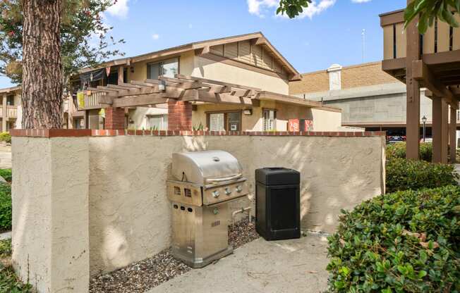 a parking meter on the side of a building