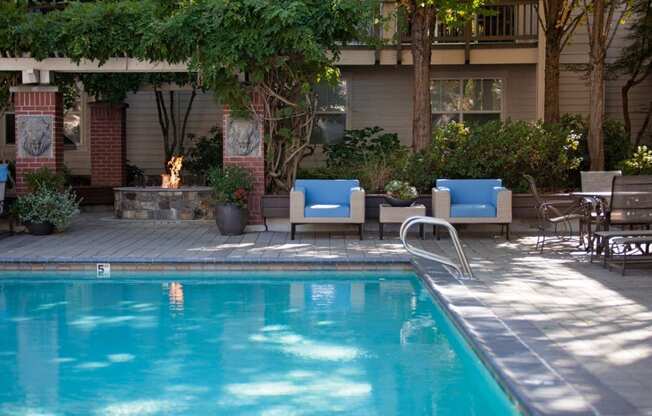 exterior pool at Lionsgate South, Hillsboro, 97124