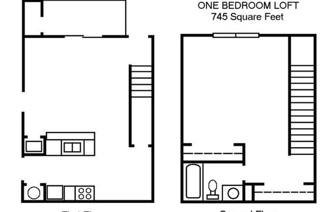 1 bed, 1 bath, 745 sqft, $1,090, Unit 134