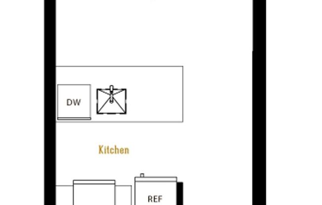 Studio, 1 bath, 393 sqft, $1,450, Unit 211-MFTE