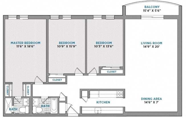 3 beds, 2 baths, 1,490 sqft, $3,360