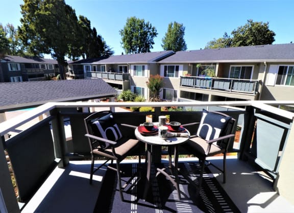Thumbnail 11 of 17 - Private Balconies | Pinebrook Apts in Fremont, CA