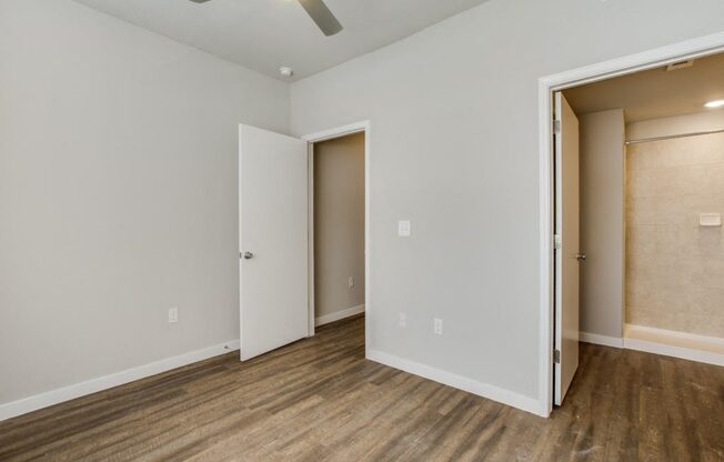 Wood Style Flooring at Aviator at Brooks Apartments, Clear Property Management, Texas, 78235