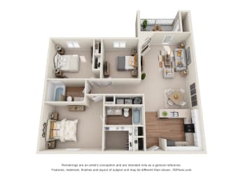 3 beds, 2 baths, 1,425 sqft, $1,570