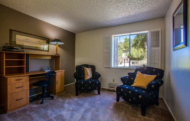 Bedroom at Sunrise Ridge Apartments in Tucson AZ