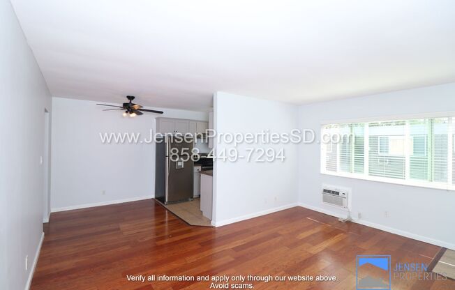 1 Bed, 1 Bath Condo w/ Gated Parking, Community Pool, Central Location