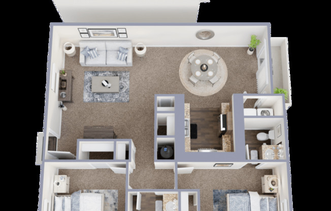 2 beds, 1.5 baths, 952 sqft, $1,840