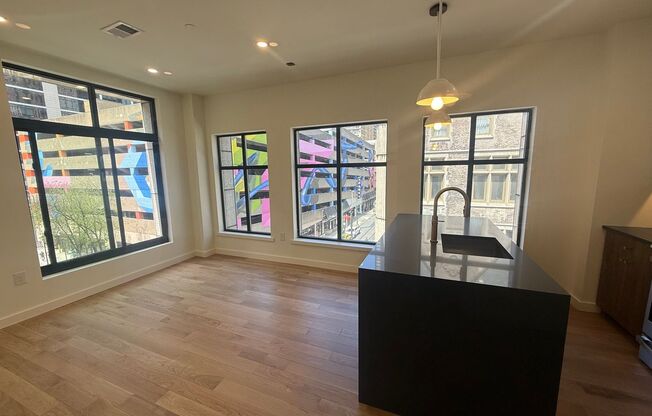 Brand new units 0-1 bedroom