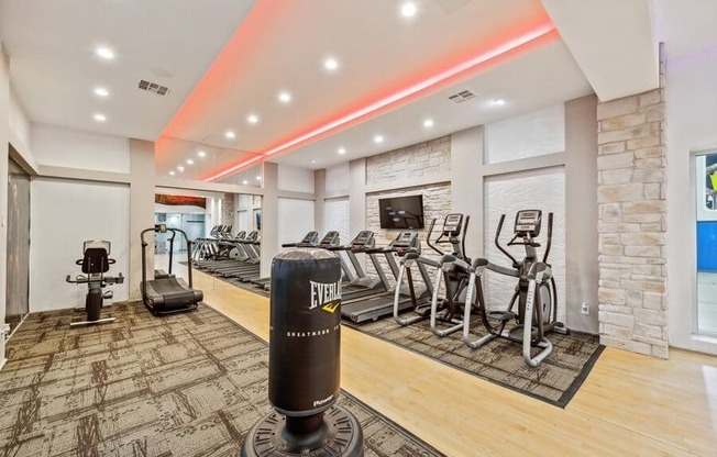 Large fitness center