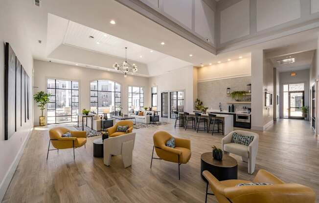 Community Clubhouse at The One at Spartanburg, Spartanburg, South Carolina