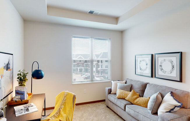 Van Buren East - Living Room