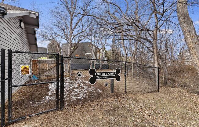 Outdoor dog run