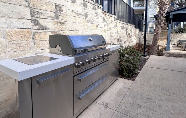 Outdoor Grill at Remington Ranch, San Antonio, Texas