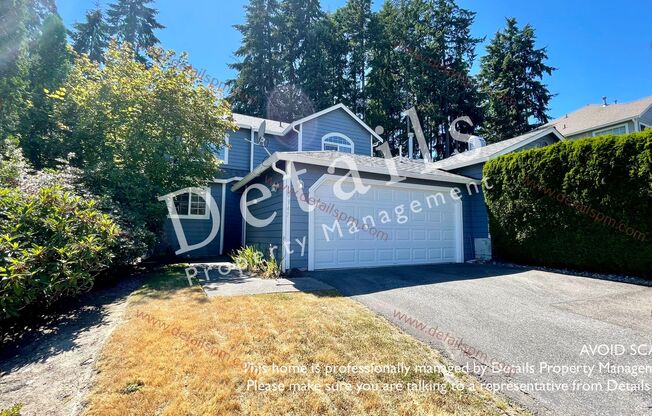 **COMING SOON** 3 BR bedroom Silverdale Townhouse