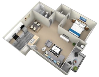 1 bed, 1 bath, 700 sqft, $1,695