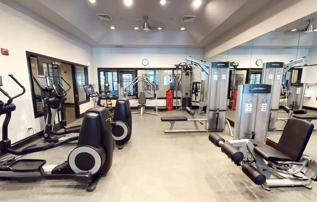 Fitness Center w/ Peleton Bike