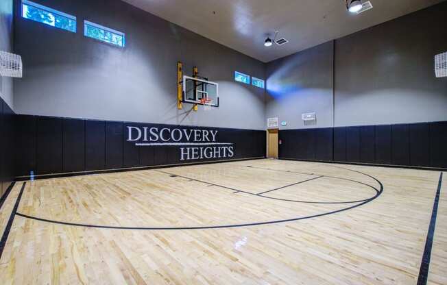 Indoor Basketball Court at Discovery Heights, Issaquah