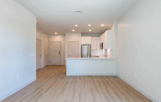 Kitchen with Stainless Steel Appliances