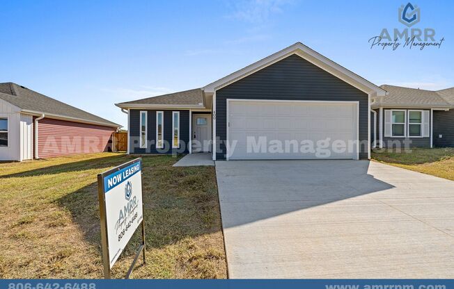 NEW CONSTRUCTION 3 BEDROOM HOME!