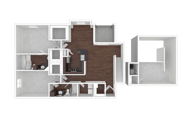 2 beds, 2 baths, 1,392 sqft, $1,980