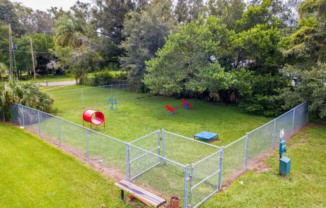 Dog Park at Laurel Oaks Apartments in Tampa, FL