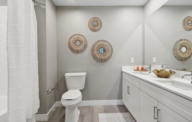 Full bathroom interior at Arrive Temecula