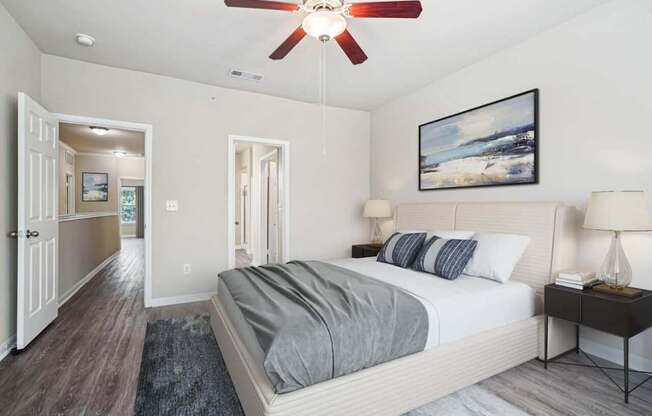 Carpeted Bedroom at Reserve at Canyon Creek, Texas