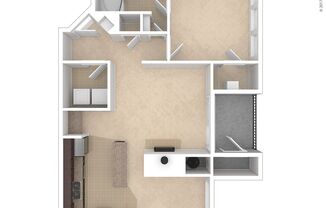 1 bed, 1 bath, 770 sqft, $1,159