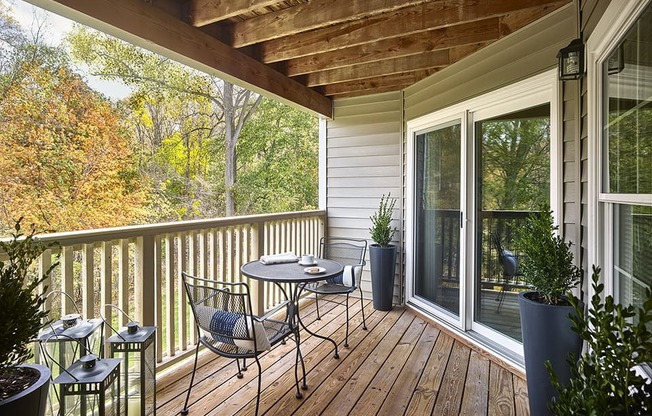 AVE Malvern Balcony at AVE Malvern, Malvern, PA, 19355