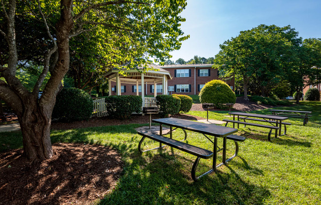 Outdoors sitting area