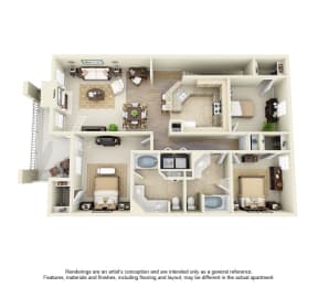 3 beds, 2 baths, 1,361 sqft, $2,489
