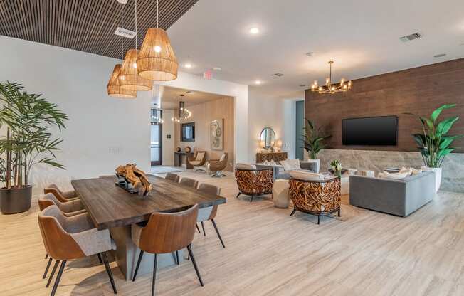 Spacious Clubhouse with Seating Areas at Edge75, Florida 34104