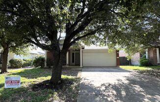 Single Story, 3 Bedrooms and 2 Bathroom Home for Rent in Dell Diamond, Round Rock, Texas